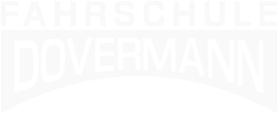Fahrschule Dovermann Logo weiss