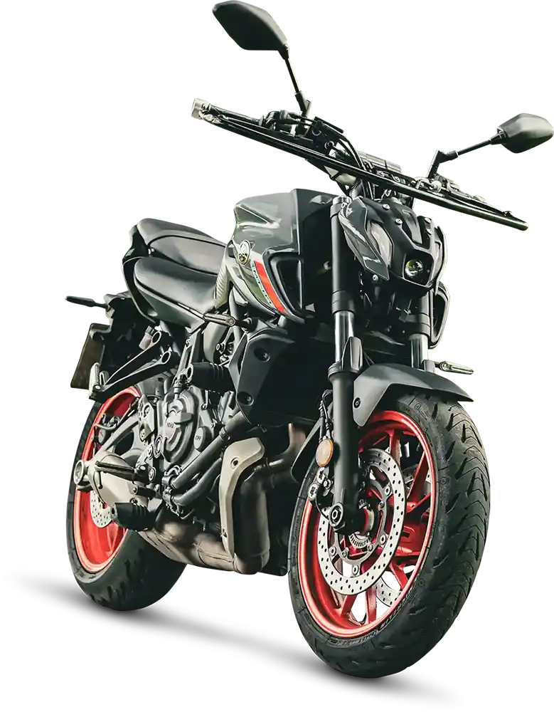 Motorrad der Fahrschule Dovermann in Aachen für die Führerscheinklasse A2